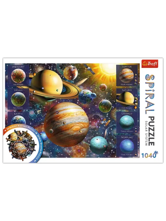 Пазлы для детей и взрослого 1040 элементов Солнечная система