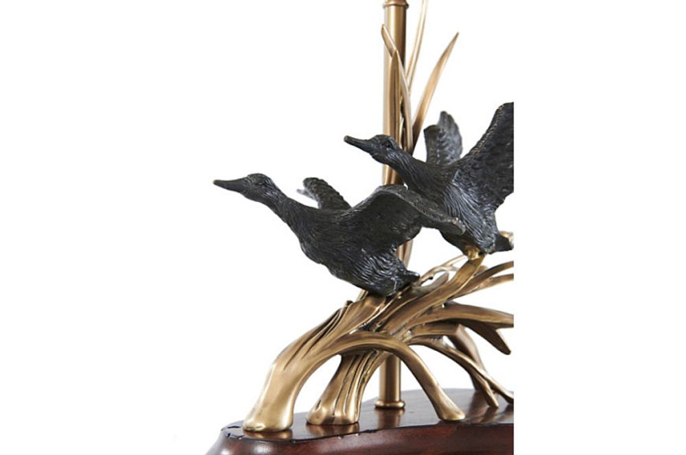 Настольная лампа "Перелетные птицы"