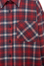 Рубашка в клетку красная