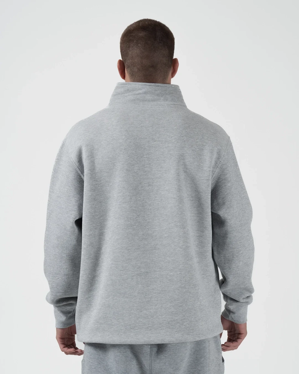 Свитшот на молнии KINGZ Script Quarter - Grey