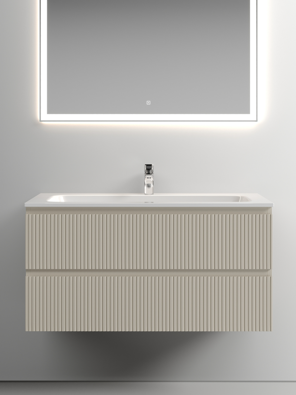 Тумба с раковиной Sancos Snob T 100 см SNT100CE beige soft