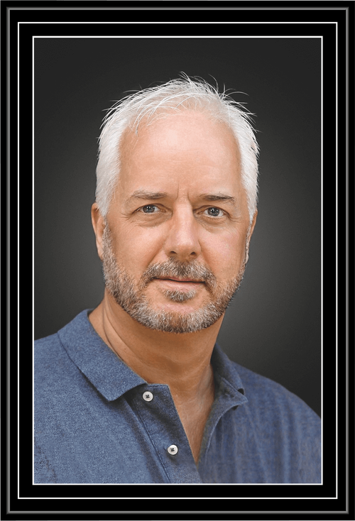 Портрет ритуальный "черный"