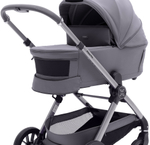 Коляска Agex Prima Pro 3 в 1 с автокреслом i-Team ATG080 Grey APS214 Sora серый