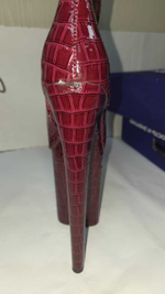 BOOTS. Ботфорты четверки. Лак - SHBOT-026-4-wine-sale36_045