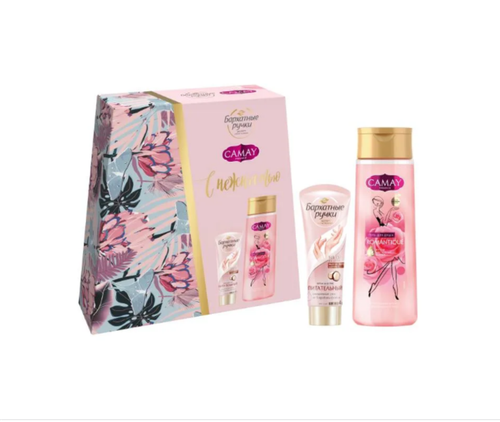 Подарочный набор CAMAY 250мл + БАРХАТЫЕ РУЧКИ 80мл