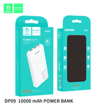 Портативный аккумулятор DENMEN DP09 10000 mAh (белый)