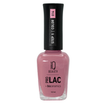 IQ BEAUTY Лак для ногтей профессиональный укрепляющий с биокерамикой #014, 12.5 мл Пыльная роза