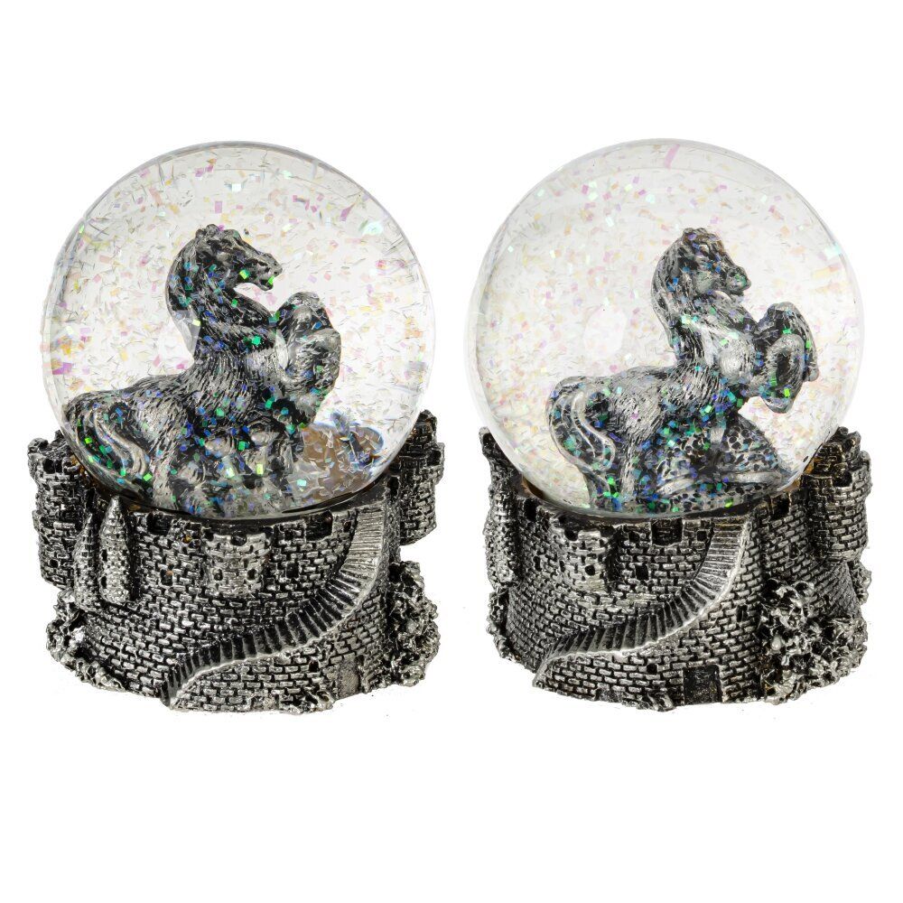 GAEM Фигурка декор в стекл шаре "Лошадь", L7 W7,5 H8,5 см, 2в.