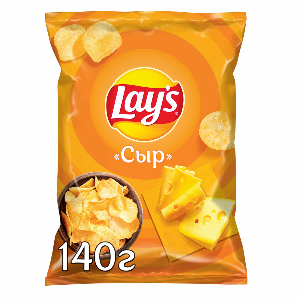 Чипсы LAYS СЫР 140гр