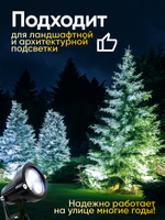 Светильник садовый для архитектурного и ландшафтного освещения 220V 3W 5000К