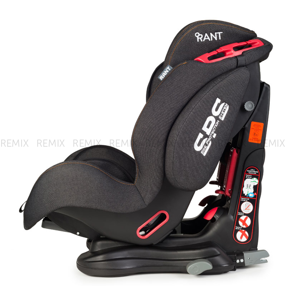 Автокресло "THUNDER" Ultra isofix SPS группа 1-2-3  (9-36 кг) black jeans
