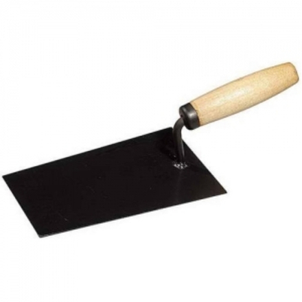 Кельма бетонщика с усилиной ручкой, 200мм, треугольная форма