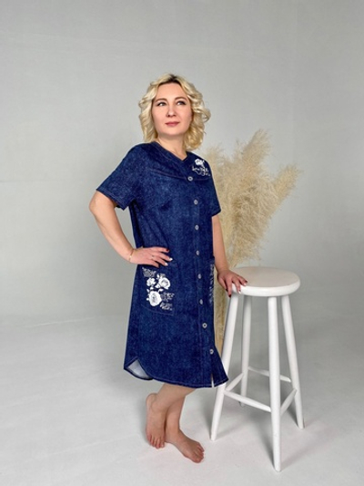 Халат женский "Мираж К.П" пуговицы (154)