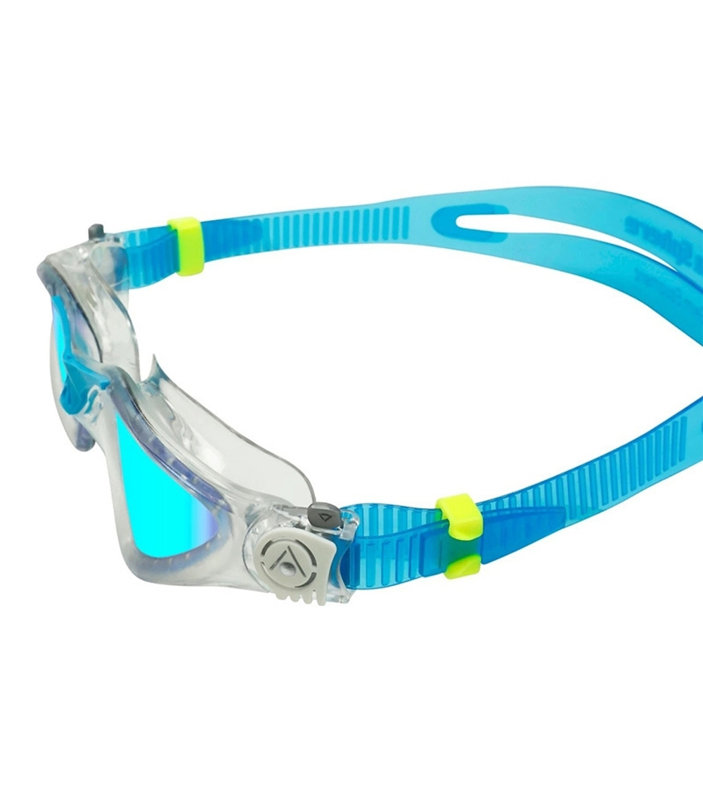 Очки для плавания Aqua Sphere Kayenne Titanium голубые зеркальные линзы