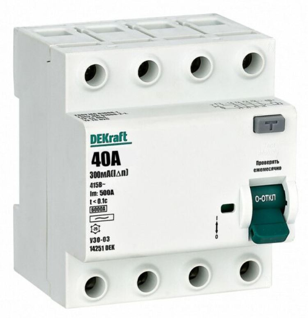 УЗО  DEKraft 14251DEK