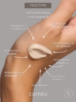 Крем для лица липидовосстанавливающий с маслом какао