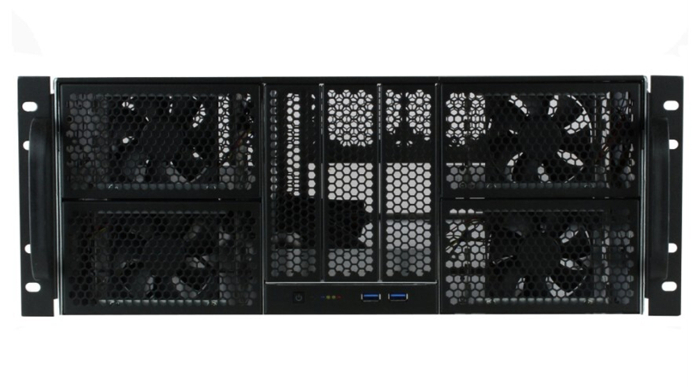 Корпус серверный 4U Procase RE411-D3H12-FC-55