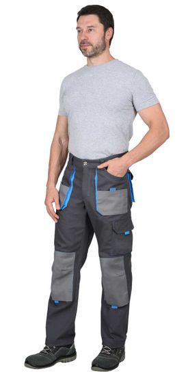 Брюки "Сириус-Двин" (т.серый/с.серый/голубой)