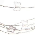 Гирлянда для дома «Бабочка» на батарейках 2,0 м 20 ламп LED, 1 реж., IP-20, Мультицвет