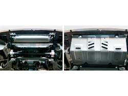 Защита радиатора Mitsubishi L200 2015+ 2.4D, 2.4D H.P., Pajero Sport 2016+ 3.0, 2.4D, Fiat Fullback 2016+ 333.4046.1.6