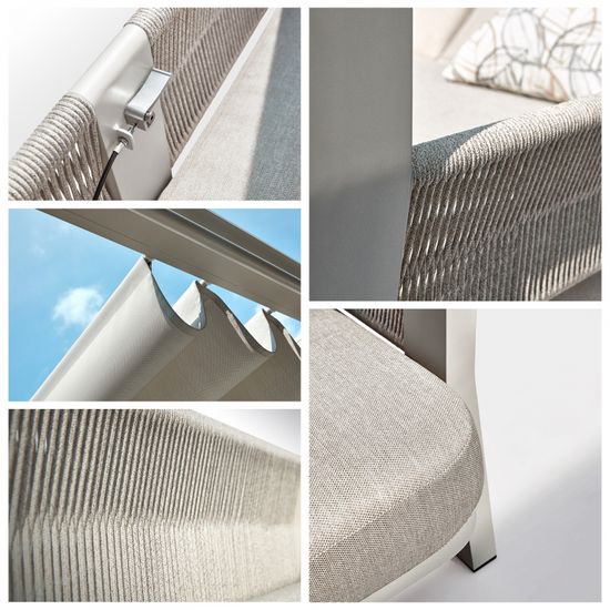 Шатер с лежаками Borromeo