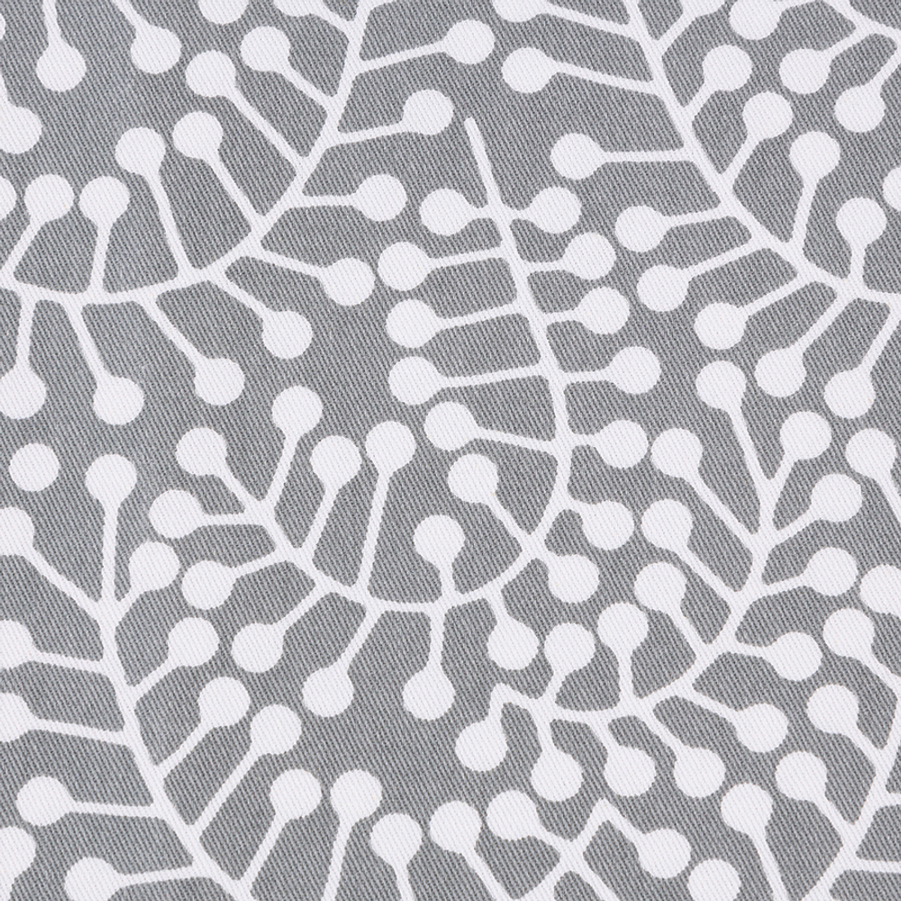 Дорожка на стол серого цвета с принтом Спелая Смородина из коллекции scandinavian touch, 45х150 см