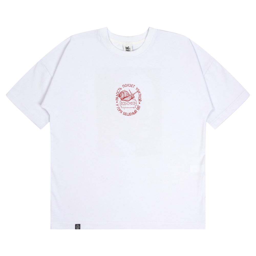 Футболка HOOK "Радость" Белый