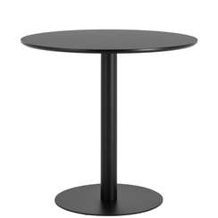 Стол Toledo Ø80 см, черный