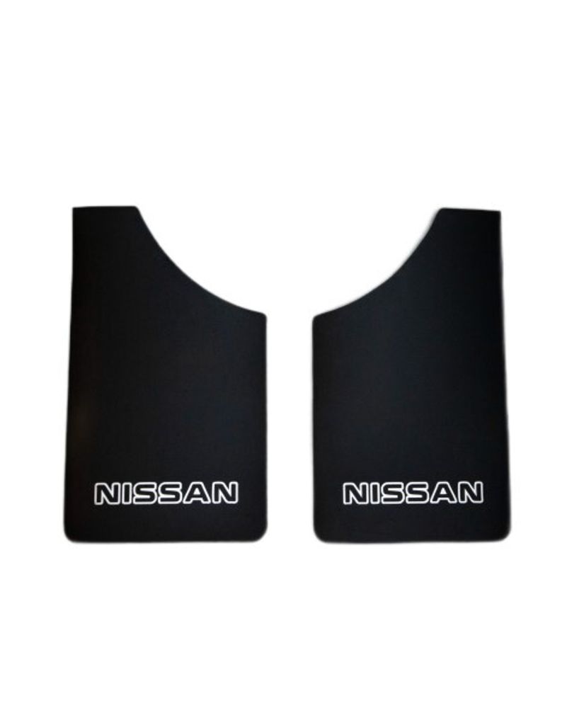 Брызговик универс. Nissan (2 шт) черный с вырезом (SPARGO)