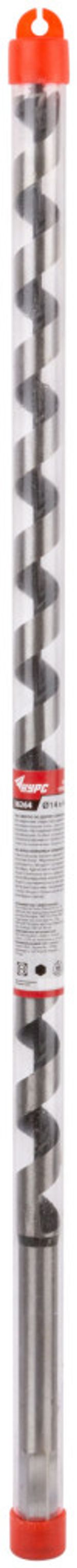 Сверло по дереву спиральное 14 х 460 мм, KУРС 36264