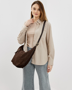 Сумка 593 15 коричневый