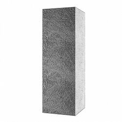Кашпо COLONNA SILVER MAX 30x30x90