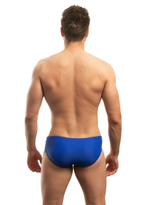 Мужские плавки со средней линией талии (Размер: 4X) (Цвет: синий)