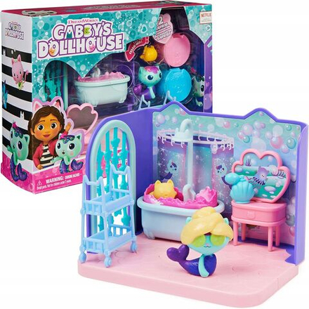 Фигурки Spin Master набор ванная комната для кукольного домика с фигуркой 6062036