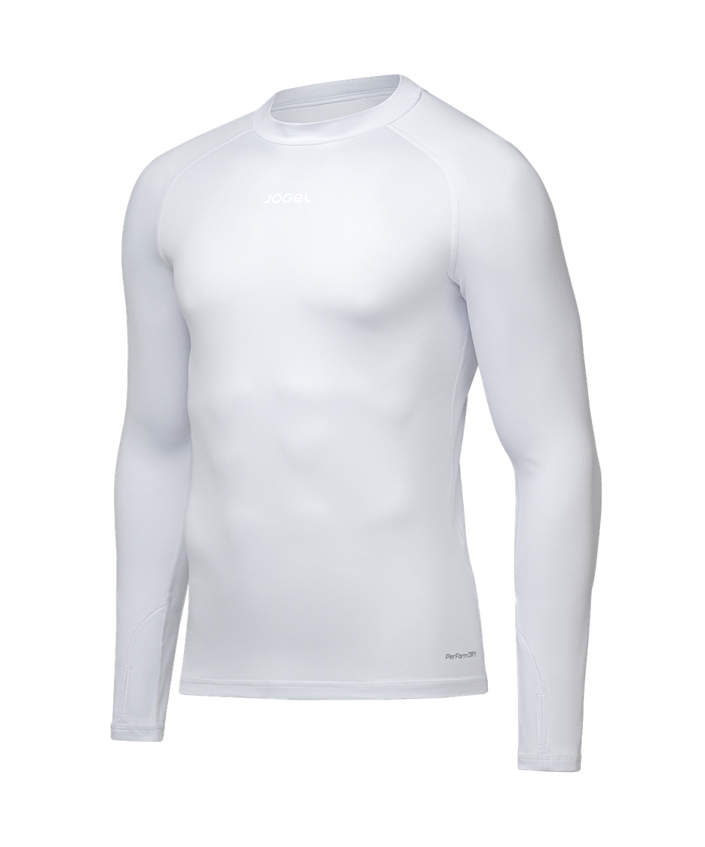 Джемпер компрессионный утепленный Jogel CAMP 2 PerFormDRY Baselayer Top Warm, белый 00