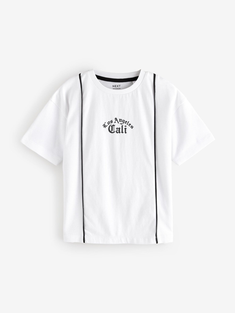 Футболка для мальчика Next 681-851, 3 шт., Бежевый, Черный, Белый