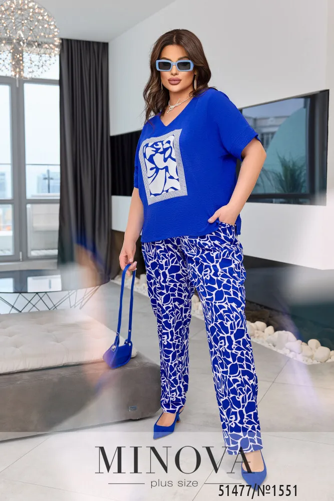 Костюм 1551-электрик Minova