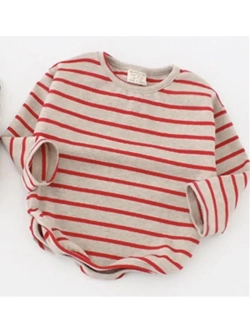 Лонгслив в полоску