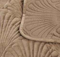 Покрывало 240x280 Sofi De MarkO Ариэль коричневое