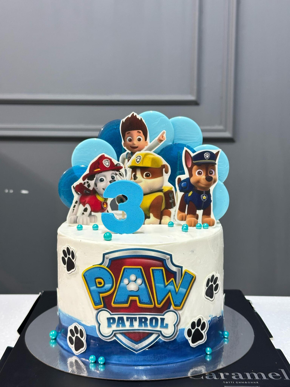 торт на день рождение мальчика, торт Щенячий патруль, торт Paw patrol