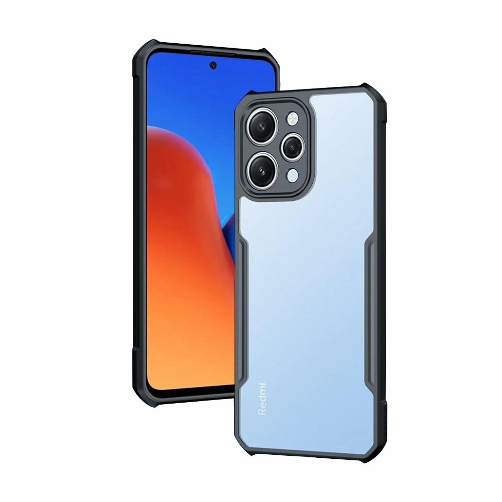 Чехол на Xiaomi Redmi 12 противоударный с усиленными углами