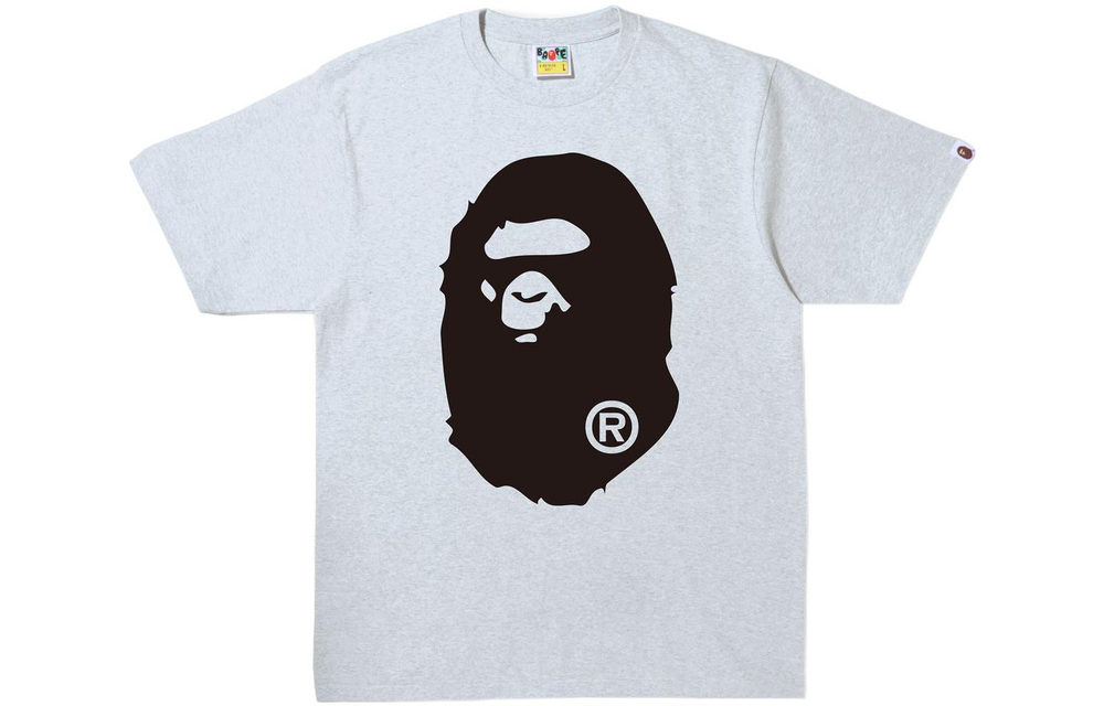 A Bathing Ape Bicolor Big Ape Head Tee Ss22