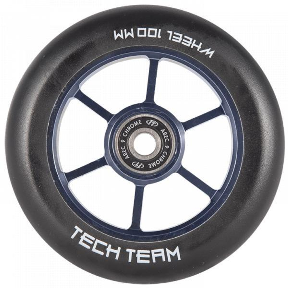 Колесо для самоката X-Treme 100мм. Форма 6RT, фиол