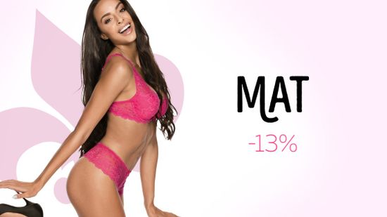 Скидка 13% на нижнее белье MAT! 🍒