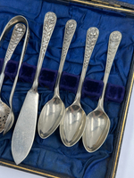 Набор посербренных приборов