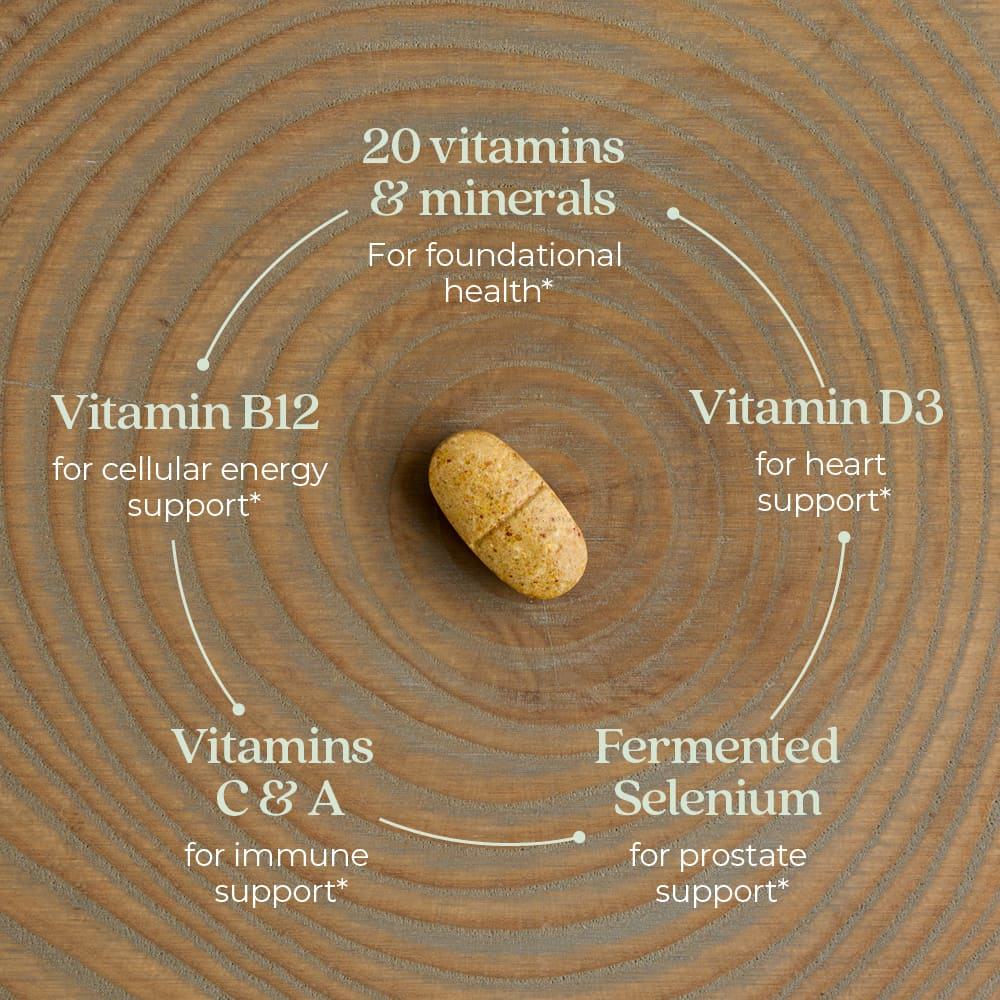 New Chapter, One Daily Every Man's Multivitamin 40+, 96 вегетарианских таблеток
