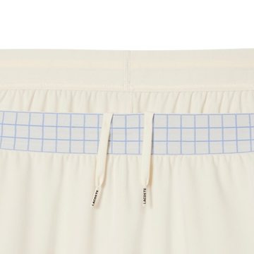 Мужские теннисные шорты Lacoste Ultra Dry Stretch - ecru white