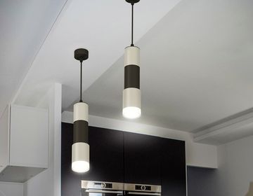 Комплект подвесного светильника 1*MR16  XP7423022 SGR/SBK/CL серый песок/черный песок/прозрачный Techno DIY System Complects Ambrella