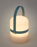 Настольная лампа Ridley mini LED из полиэтилена синего цвета