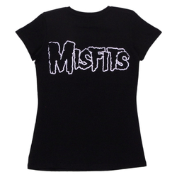 Футболка женская Misfits (череп Old school)